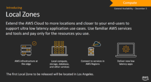 The AWS Local Zone